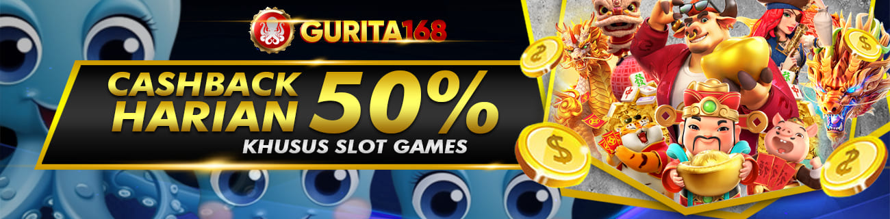 CASHBACK HARIAN 50%